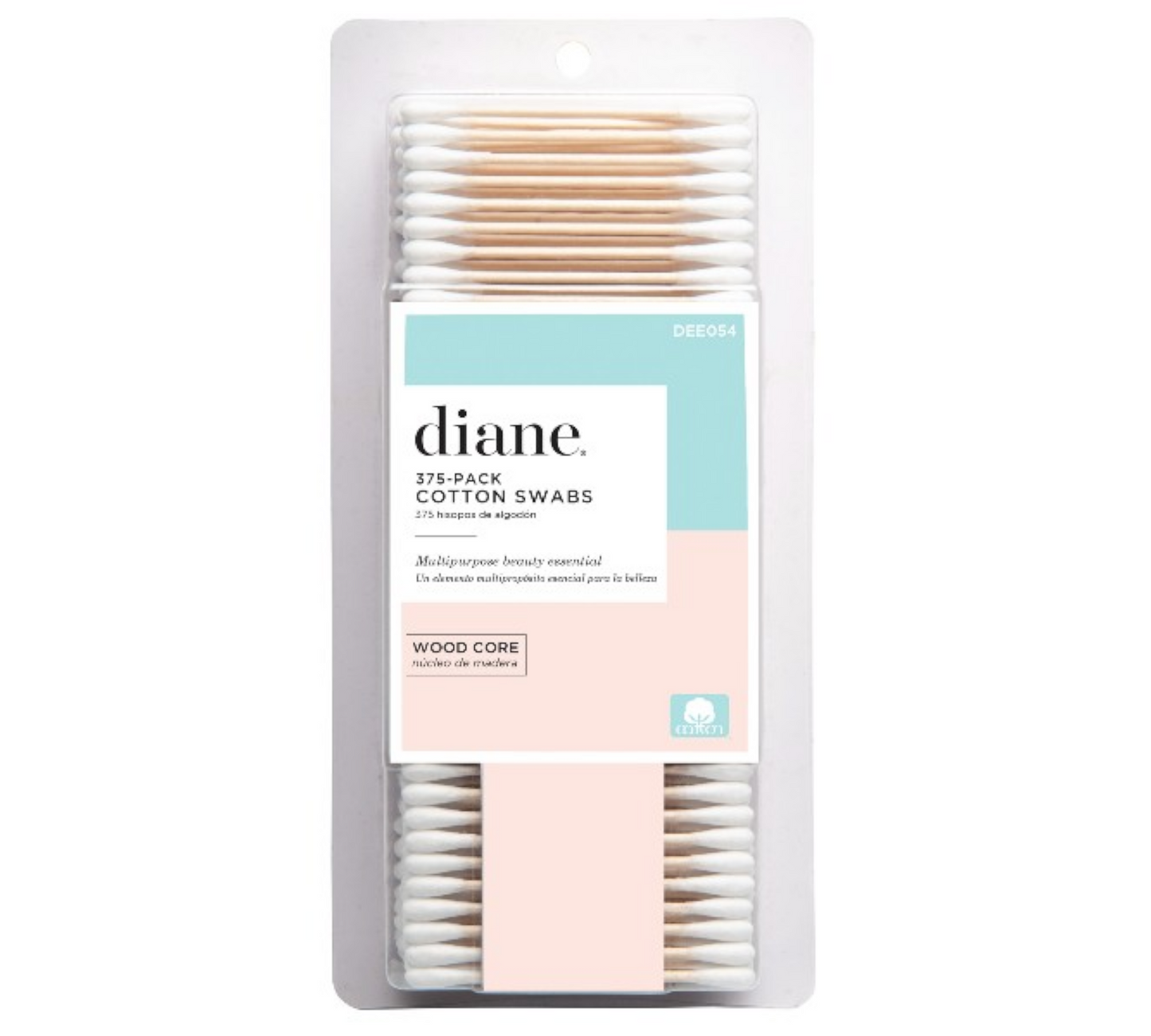 Diane Wood Core Cotton Swabs, 375 pk