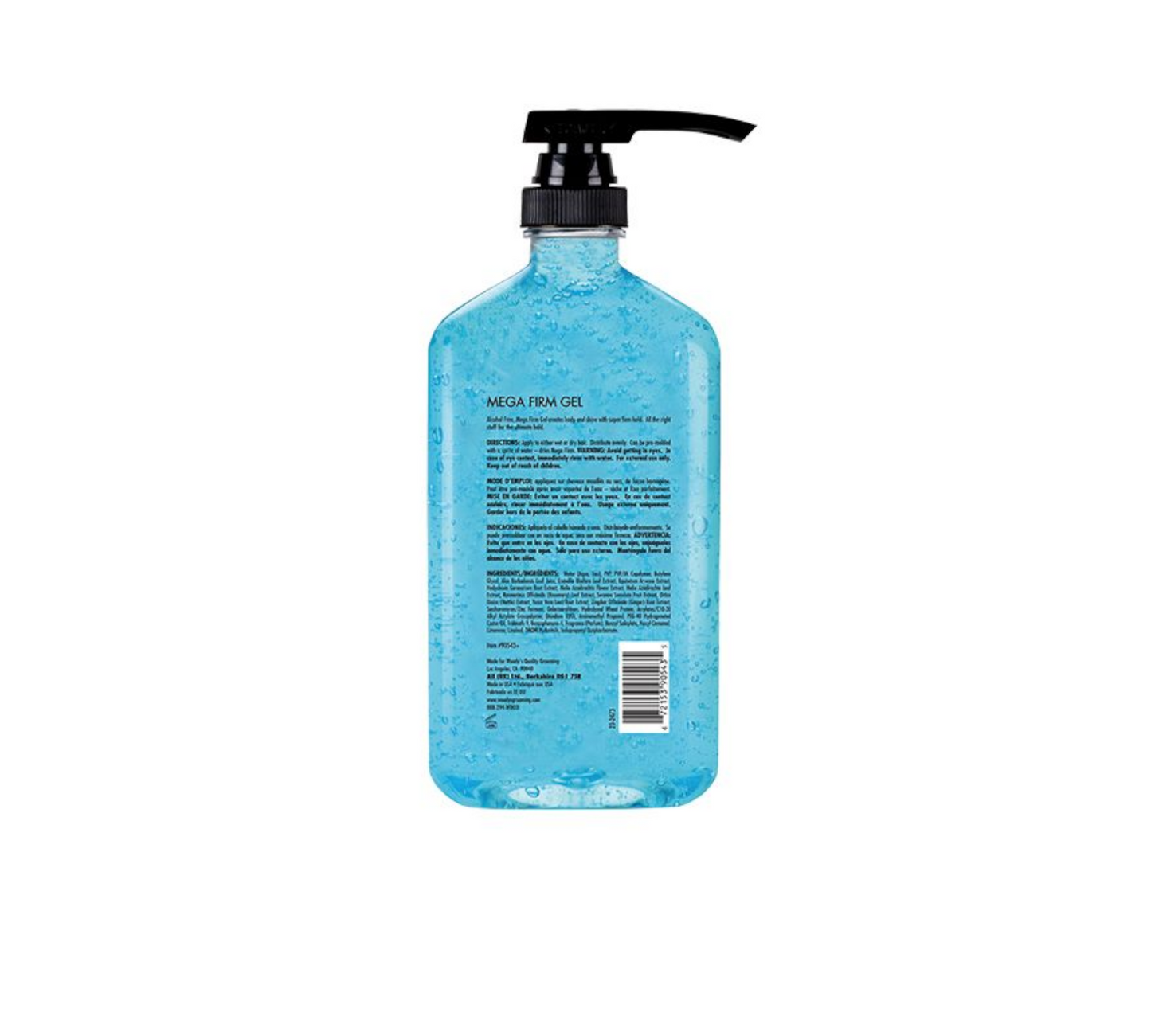 Woody's Mega Firm Gel with Pump, 16.9 oz