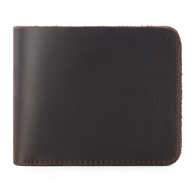 Cupid Beauty Supplies Cupid Beauty Supplies Dark Brown men wallets Genuine Leather Wallet