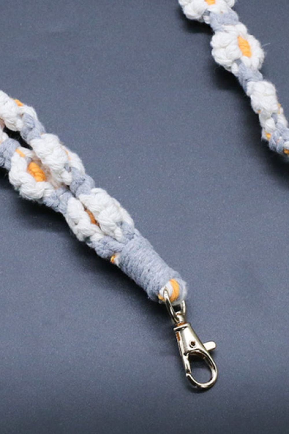 Trendsi Cupid Beauty Supplies Keychains Flower Macrame Phone Lanyard