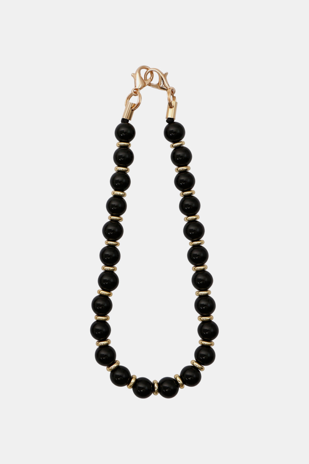 Trendsi Cupid Beauty Supplies Black / One Size Keychains Beaded Natural Stone Key Chain