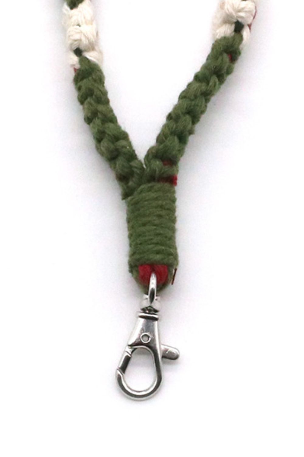 Trendsi Cupid Beauty Supplies Keychains 4-Pack Hand-Woven Flower Macrame Wristlet Keychain, Color Varies