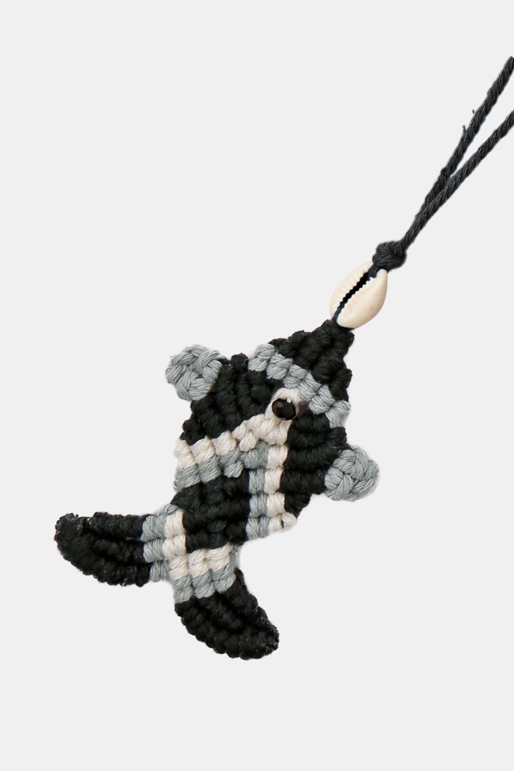 Trendsi Cupid Beauty Supplies Keychains Cotton Cord Fish Shape Pendant Necklace