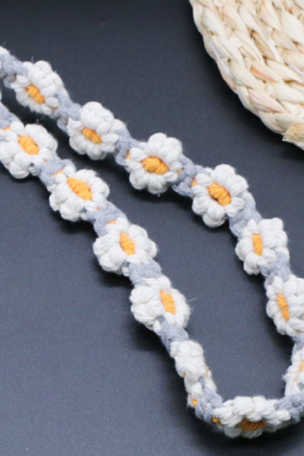 Trendsi Cupid Beauty Supplies Keychains Flower Macrame Phone Lanyard