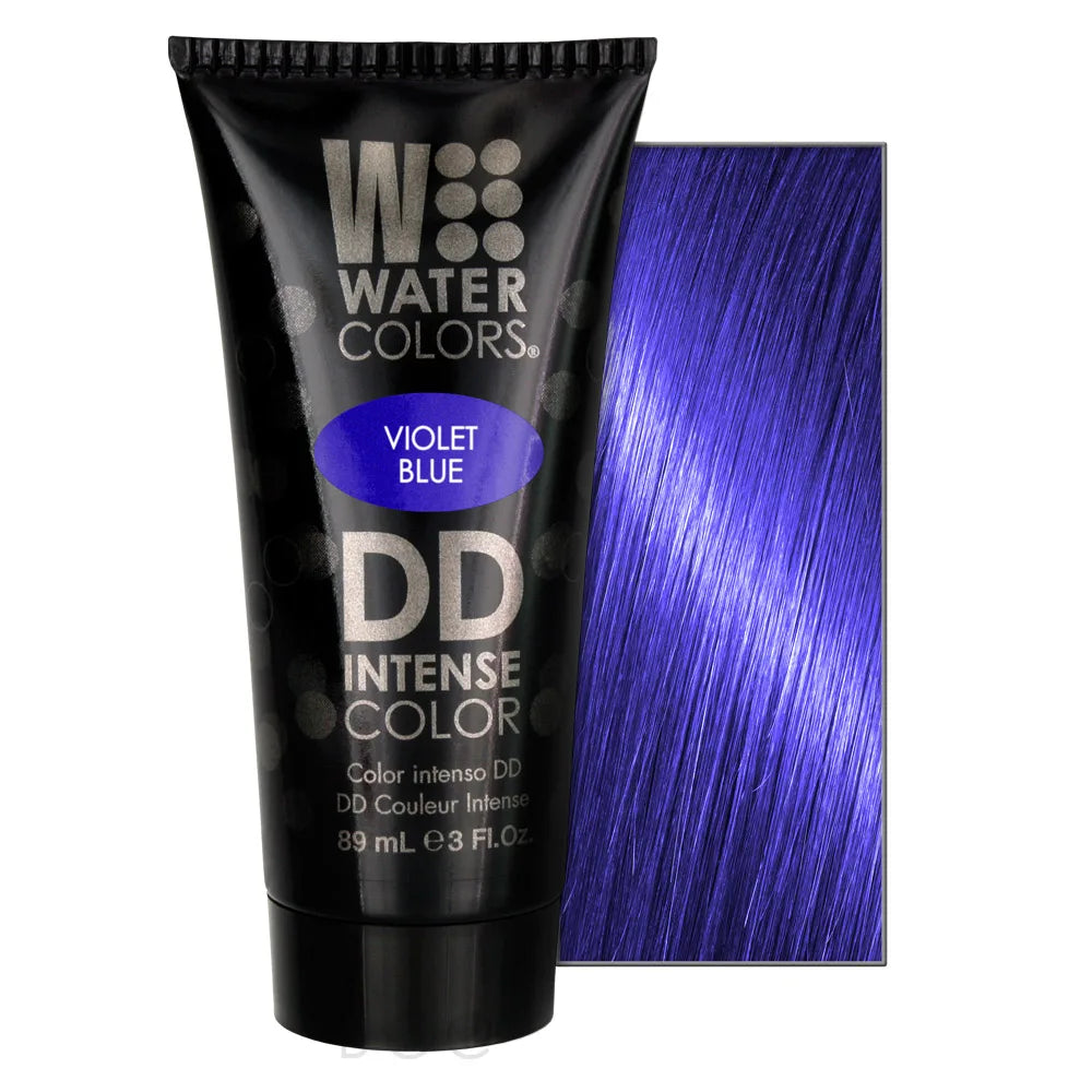 Watercolors Cupid Beauty Supplies Violet Blue Semi Permanent Watercolors DD Intense Colors, 3 oz