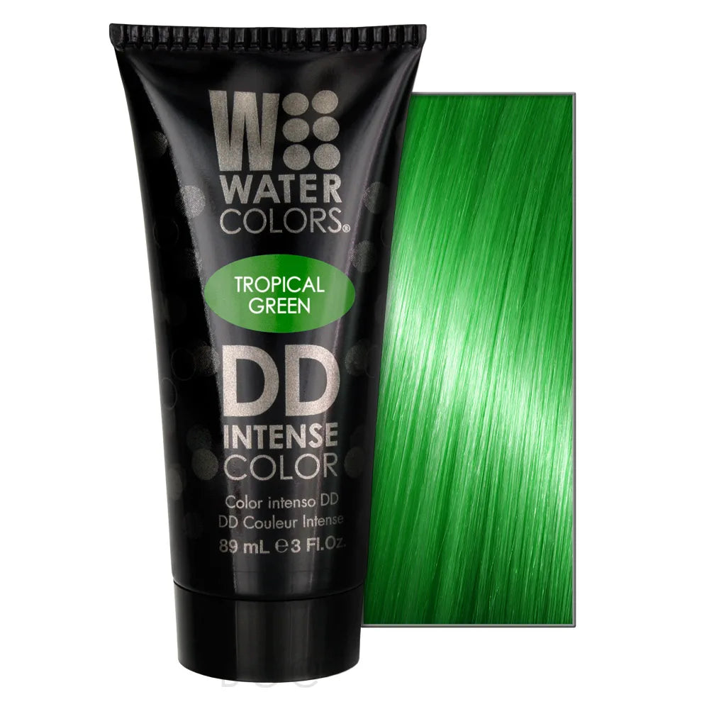 Watercolors Cupid Beauty Supplies Tropical Green Semi Permanent Watercolors DD Intense Colors, 3 oz