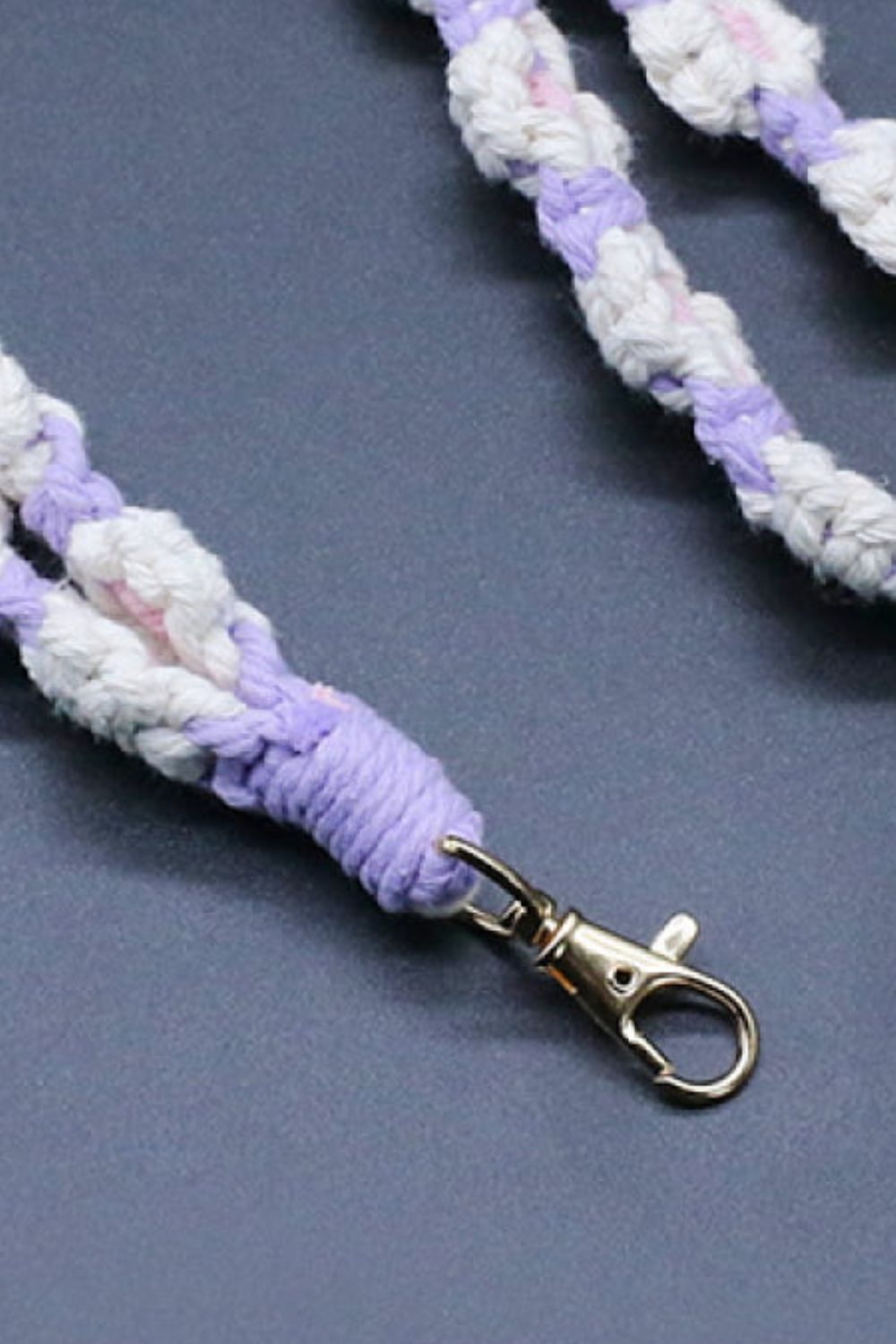 Trendsi Cupid Beauty Supplies Keychains Flower Macrame Phone Lanyard