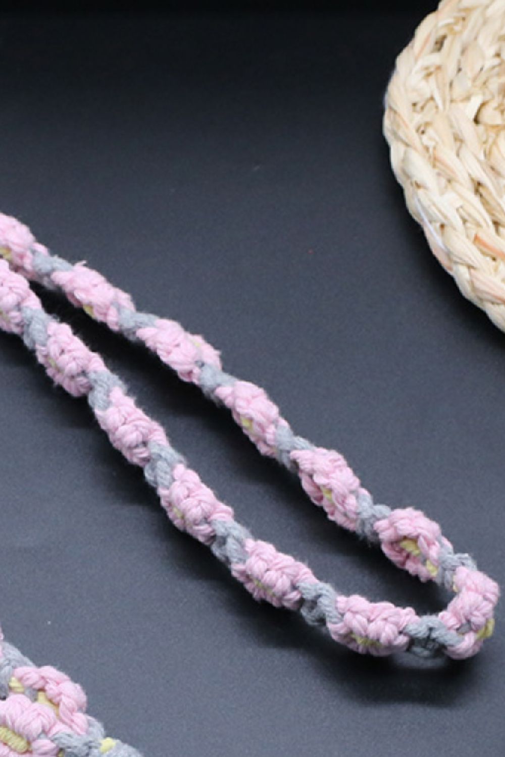 Trendsi Cupid Beauty Supplies Keychains Flower Macrame Phone Lanyard