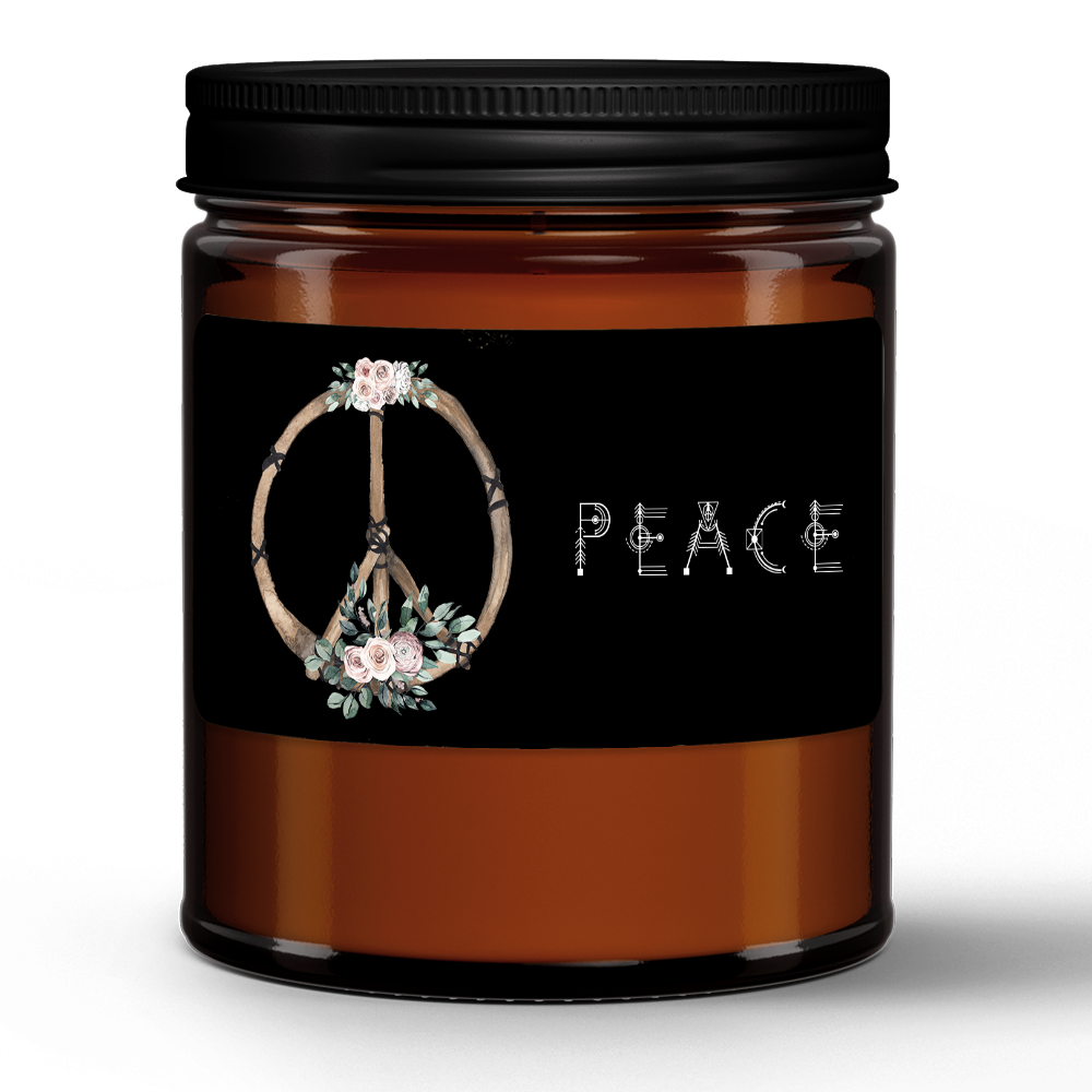 Candlefy Cupid Beauty Supplies Candle candle Natural Wax Candle in Amber Jar, Grapefruit Bliss Scent (9oz)