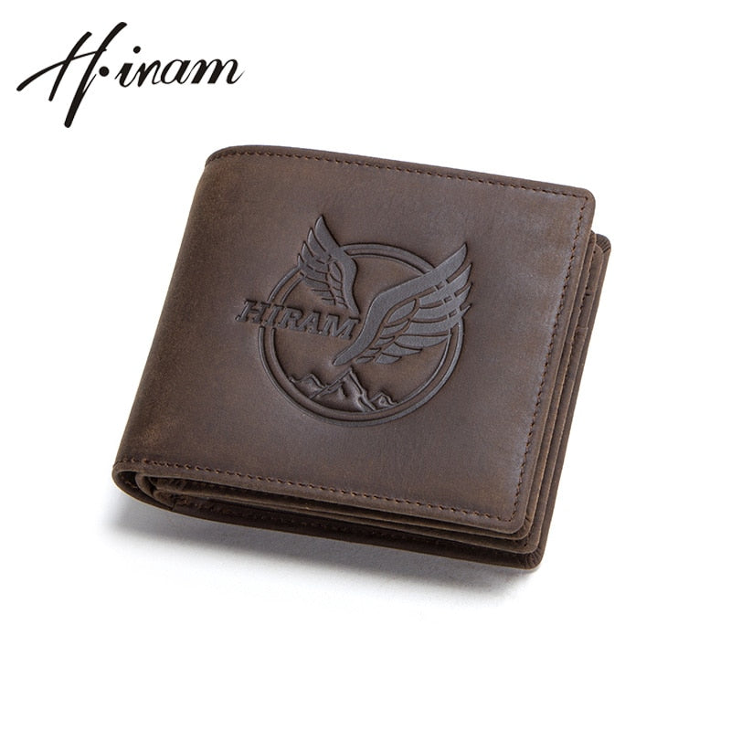 Hiram Cupid Beauty Supplies Men Wallets Hiram Vintage Leather Mini Wallet