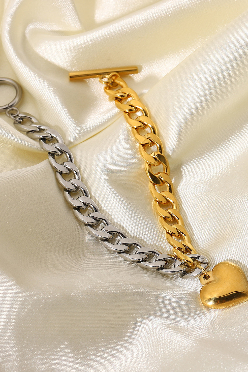 Trendsi Cupid Beauty Supplies Woman Bracelets Chain Heart Charm Bracelet