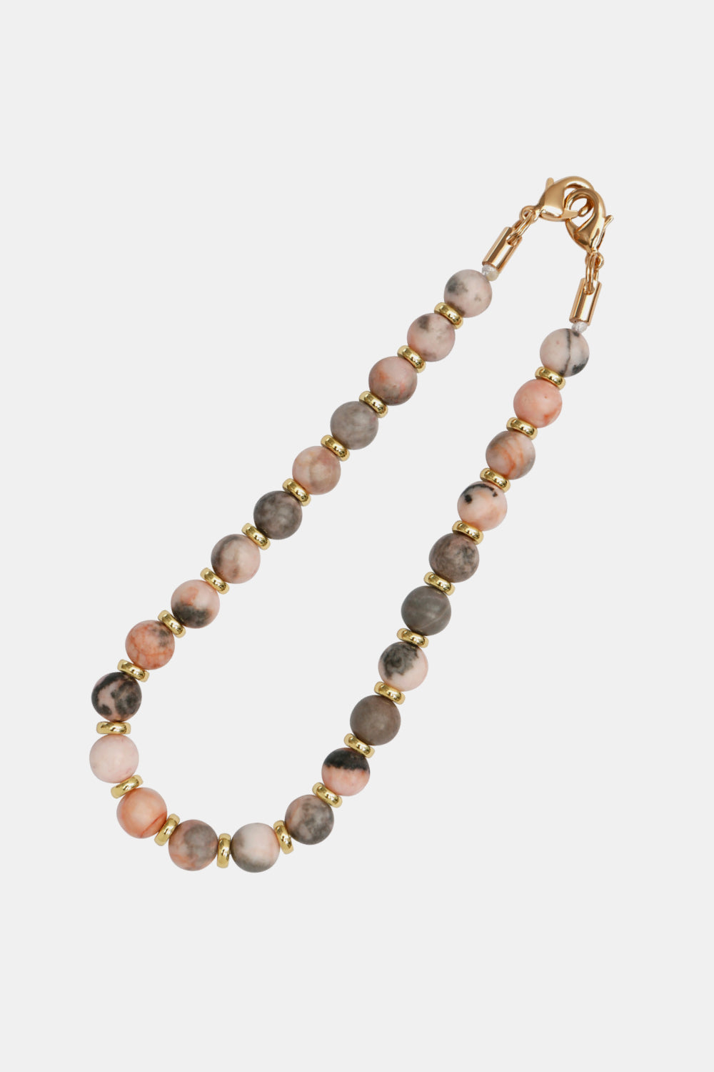 Trendsi Cupid Beauty Supplies Keychains Beaded Natural Stone Key Chain