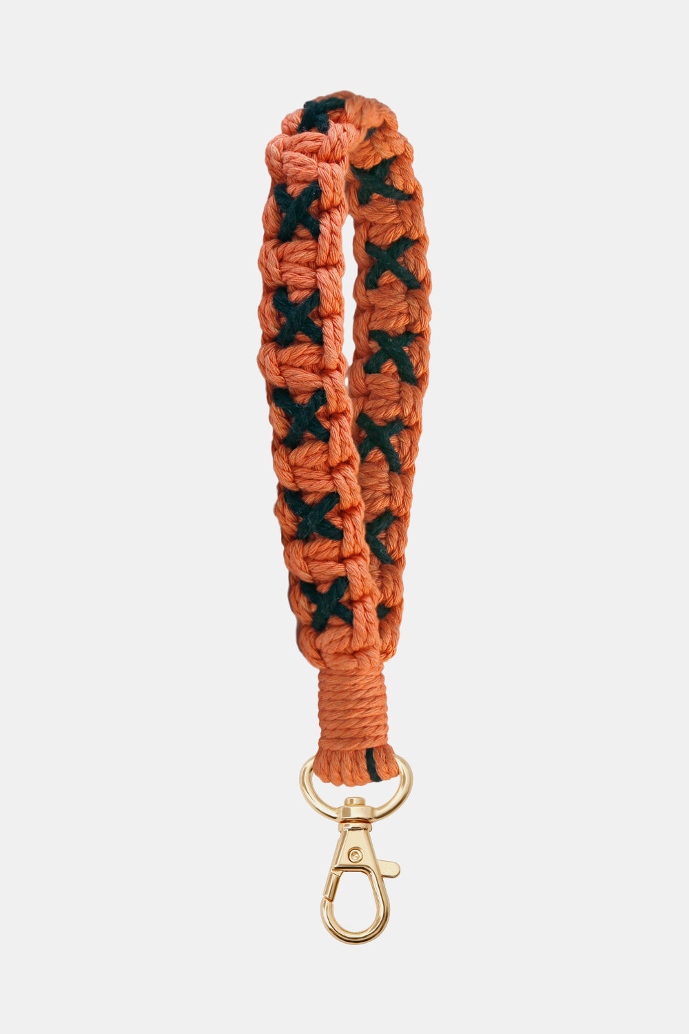 Trendsi Cupid Beauty Supplies Orange / One Size Keychains Contrast Macrame Key Chain
