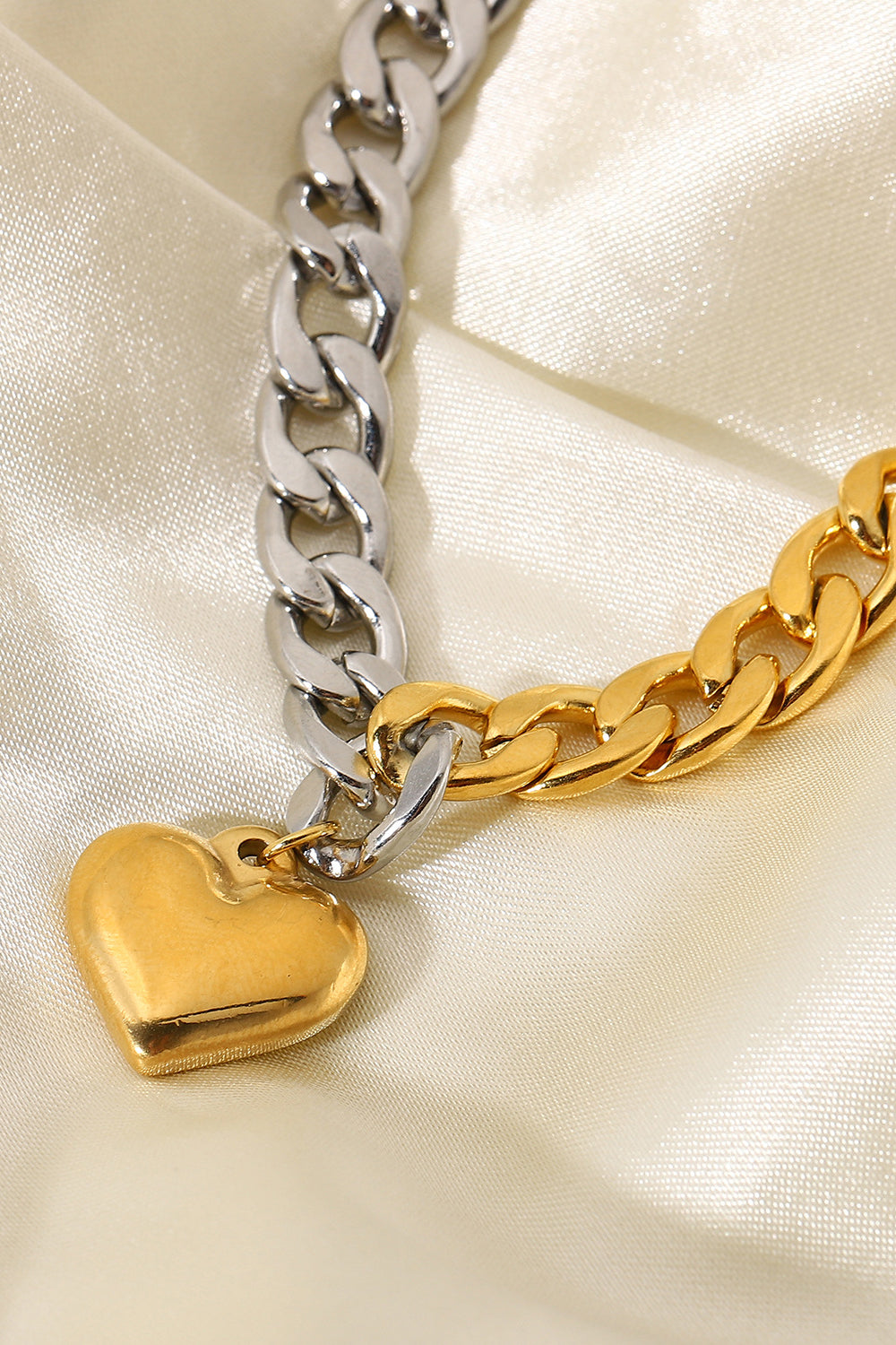 Trendsi Cupid Beauty Supplies Woman Bracelets Chain Heart Charm Bracelet