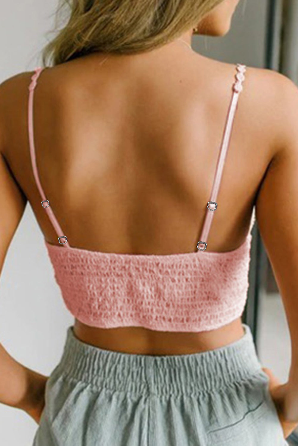 Trendsi Cupid Beauty Supplies Woman Bra Lined V Neck Lace Bralette
