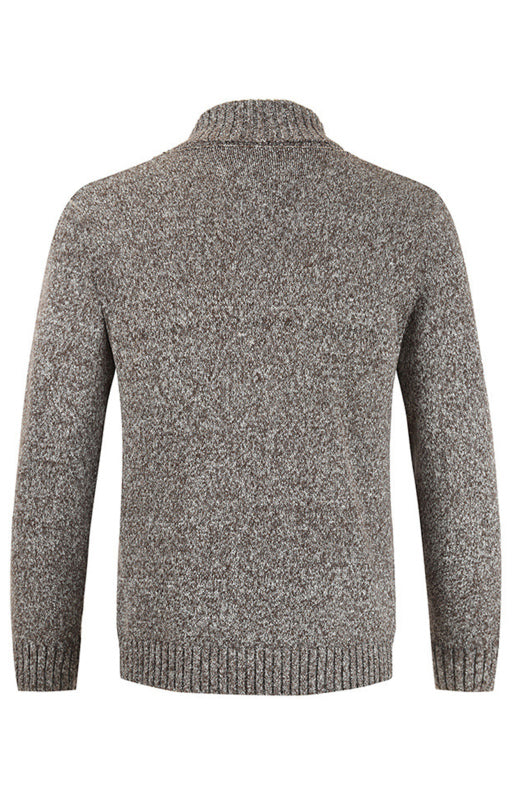 Men's New Sweater Fashion Casual Double Breasted Cardigan