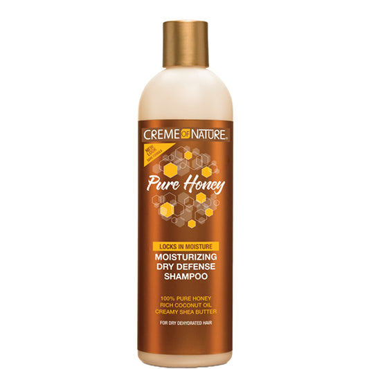 Creme of Nature Pure Honey Moisturizing Dry Defense Shampoo,