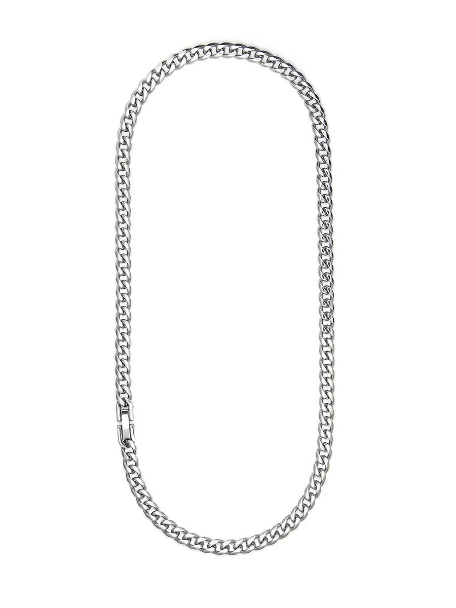 Saz Original Retro Hong Kong Style Trendy Brand Men's Titanium Steel Necklace