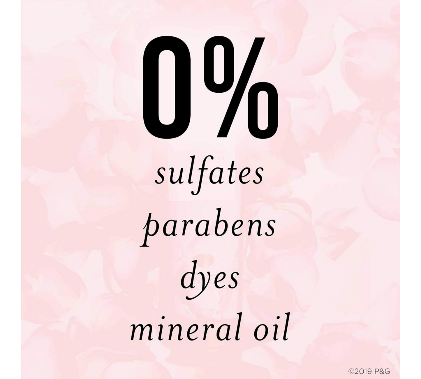 Pantene Rose Water Shampoo: Sulfate-Free Miracle Moisture,