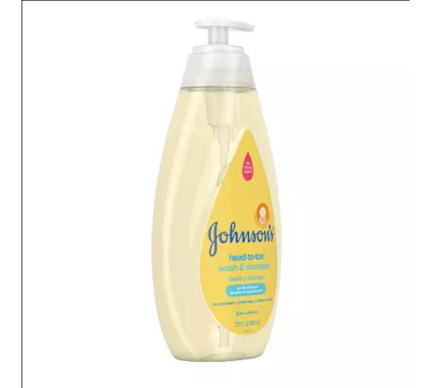 Johnson's Head-To-Toe Gentle Baby Body Wash & Shampoo For Sensitive Skin - 27.1 fl oz