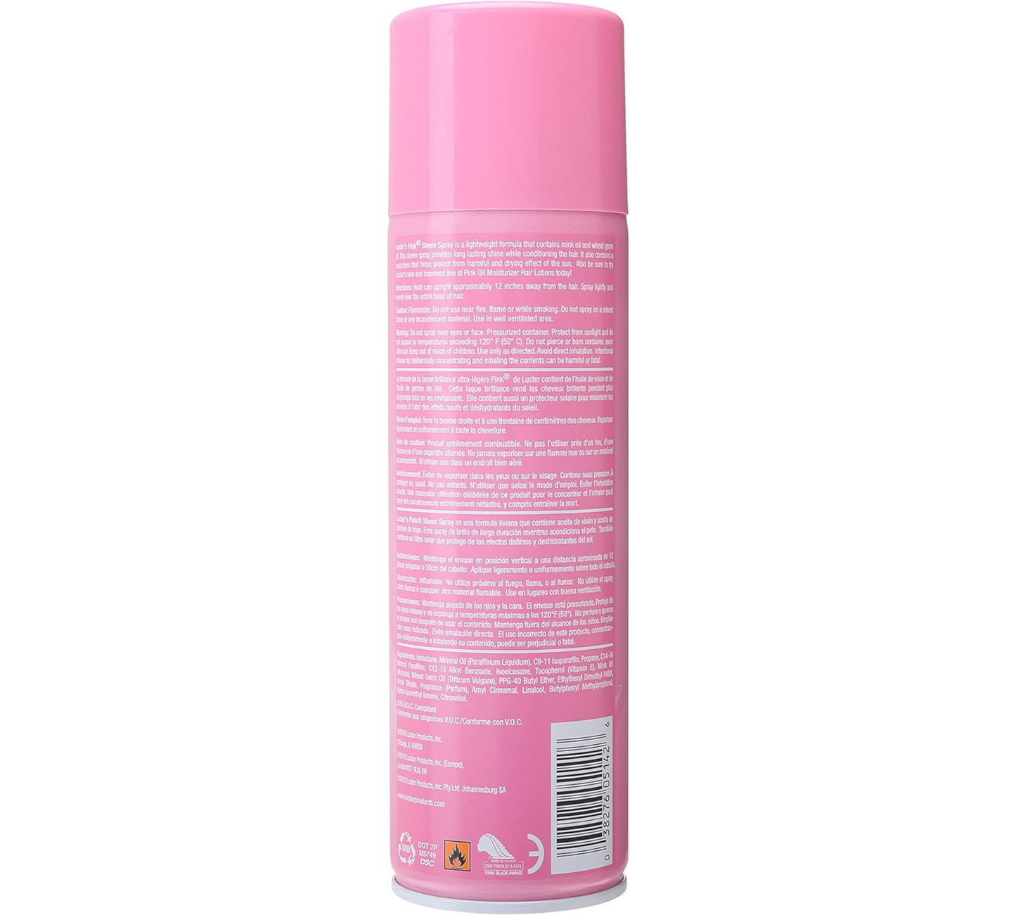 Luster's Pink Sheen Spray 458ml