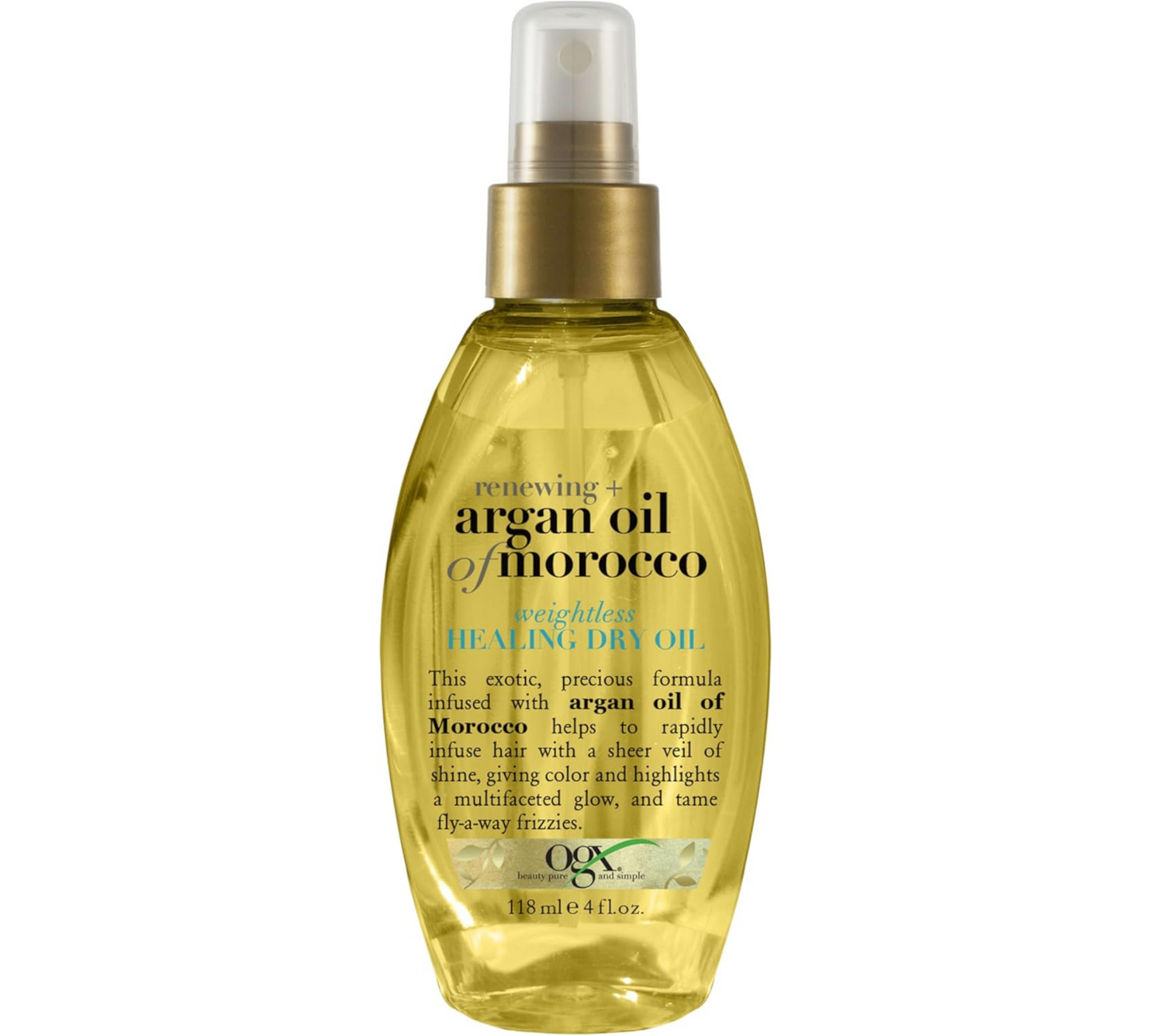 OGX Renewing + Argan Oil of Morocco Weightless Healing Dry Oil Lightweight Hair Oil Mist - 4 fl oz