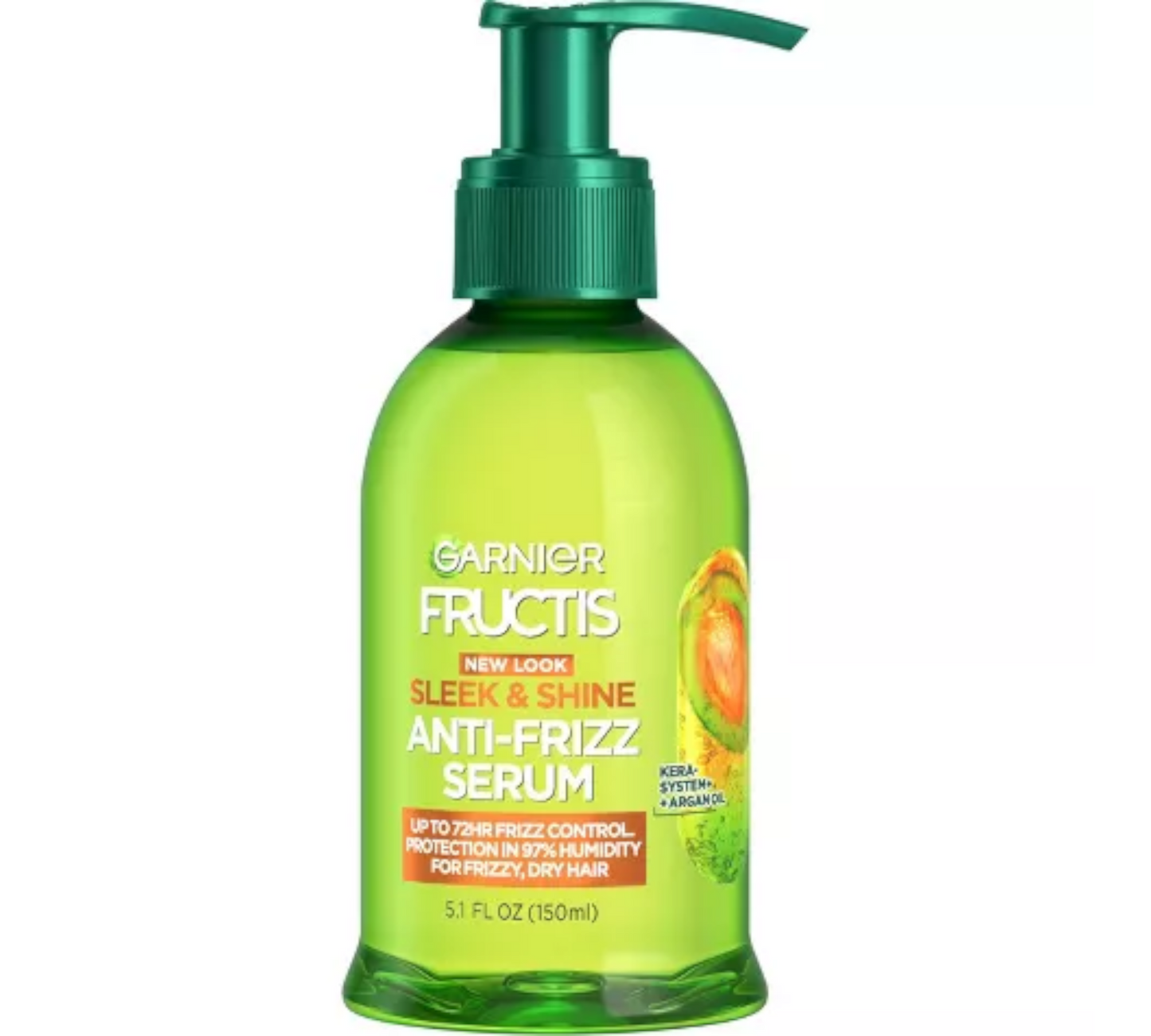 Garnier Fructis Sleek & Shine Anti-Frizz Serum - 5.1 fl oz