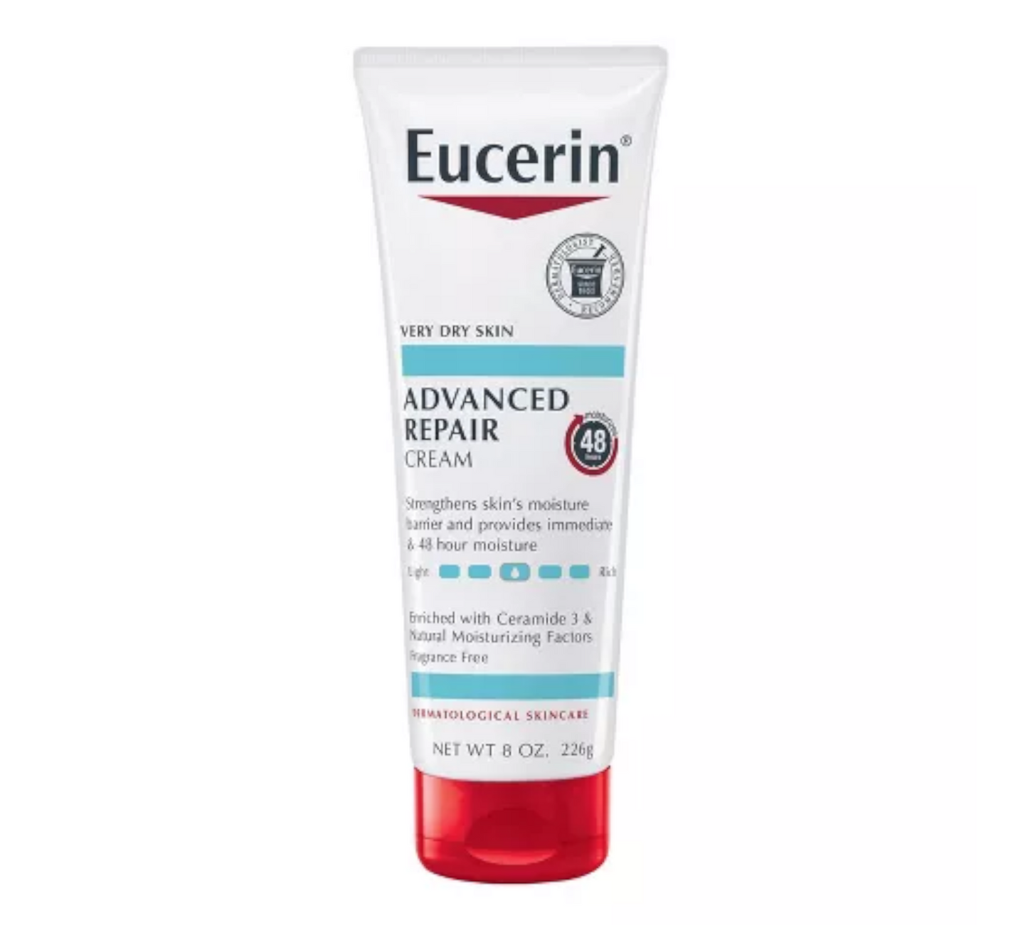 Eucerin Advanced Repair Body Cream for Very Dry Skin Unscented - 8oz