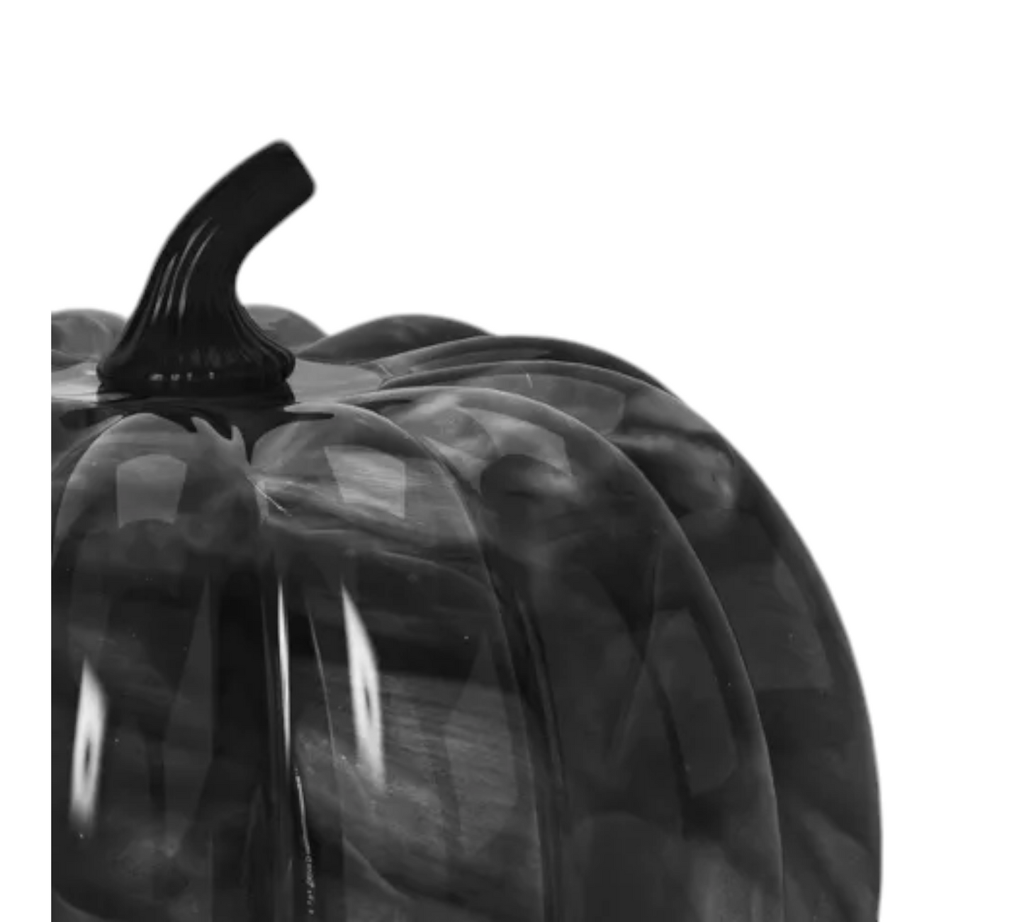 Large Smoky Glass Pumpkin Figurine - Threshold™