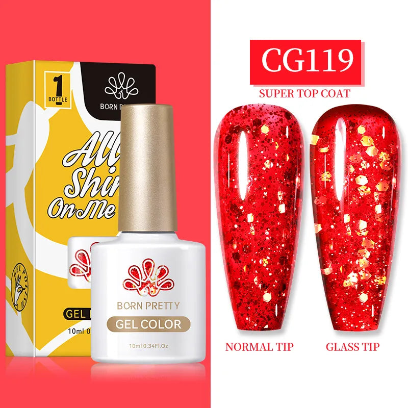 Cupid Beauty Supplies Cupid Beauty Supplies CG119 Gel Nail Polish Born Pretty 15ml Dehydrator Gel Polish - No UV/LED Needed