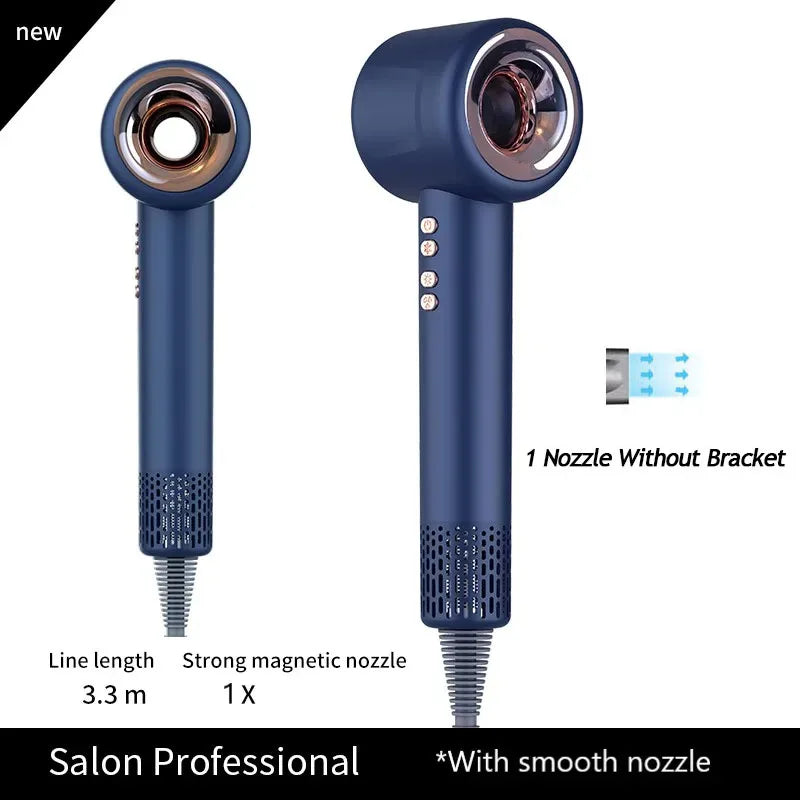 Cupid Beauty Supplies Cupid Beauty Supplies Blue 1 Nozzle 3.3M / us Hair Dryer Leafless Hair Dryer: Super-Speed Ionic Styling Tool