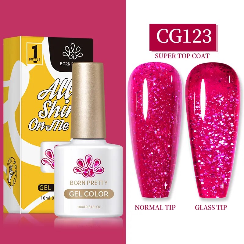 Cupid Beauty Supplies Cupid Beauty Supplies CG123 Gel Nail Polish Born Pretty 15ml Dehydrator Gel Polish - No UV/LED Needed