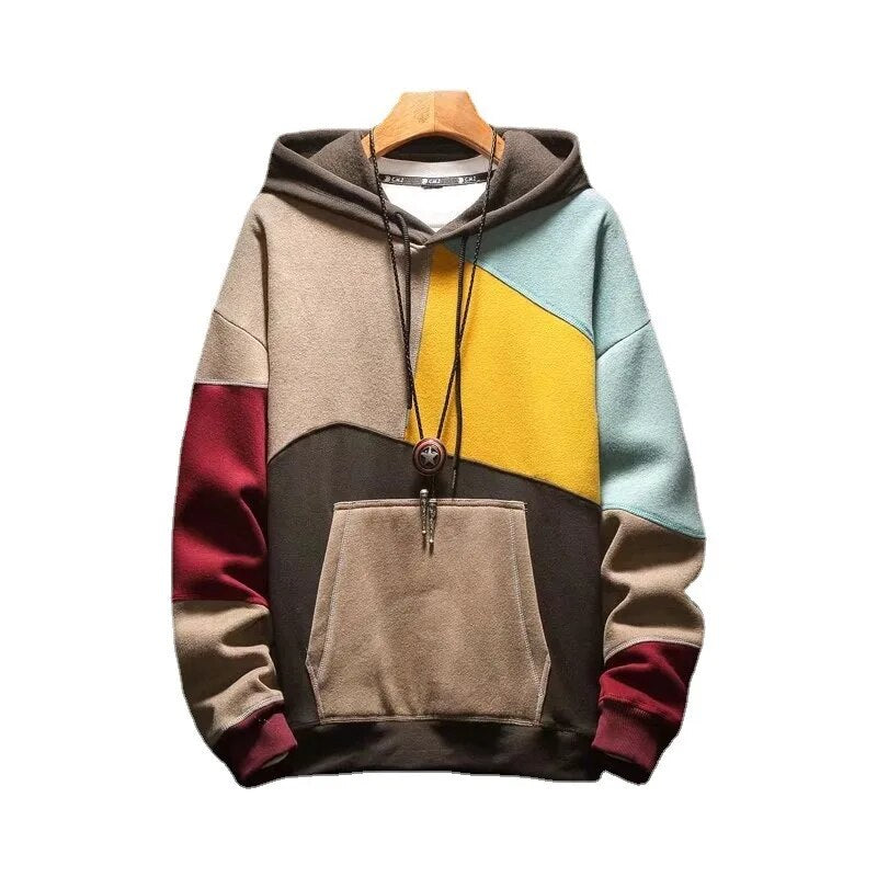 Men's Hip-hop Hoodie: Spring/Autumn Harbor Wind Style