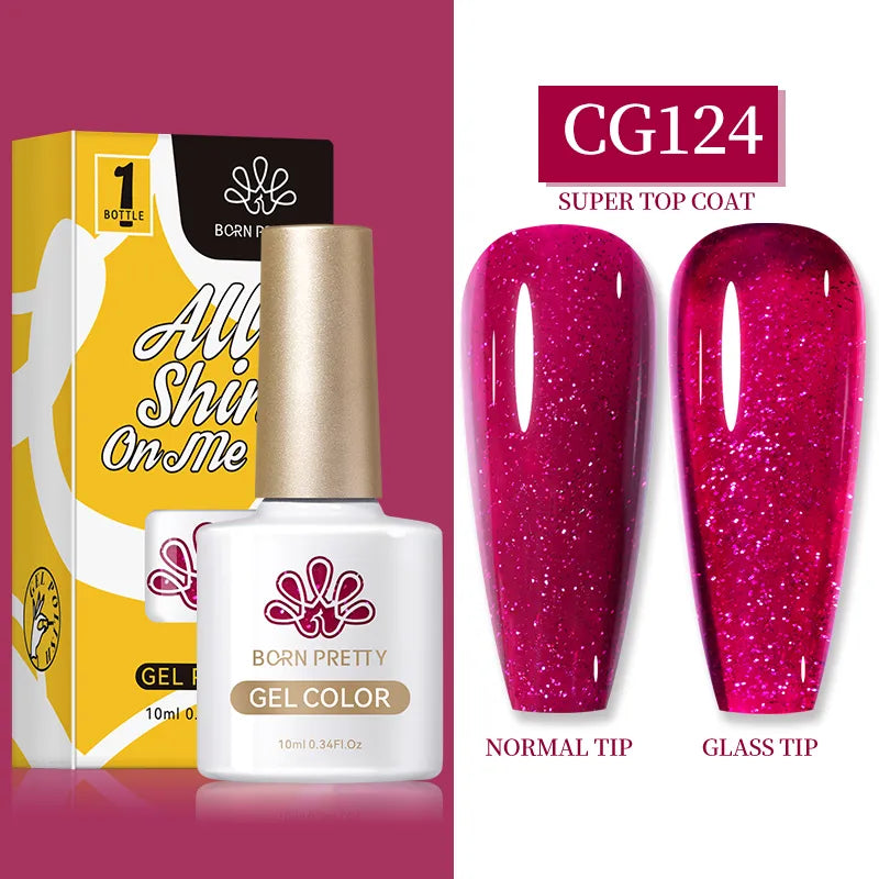 Cupid Beauty Supplies Cupid Beauty Supplies CG124 Gel Nail Polish Born Pretty 15ml Dehydrator Gel Polish - No UV/LED Needed