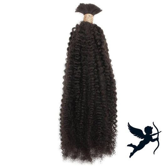 Afro Kinky Bulk Human Hair Extensions