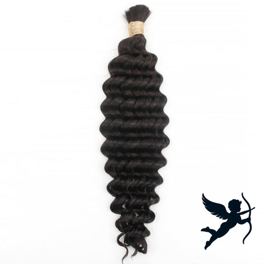 Deep Wave Bulk Human Hair Extensions