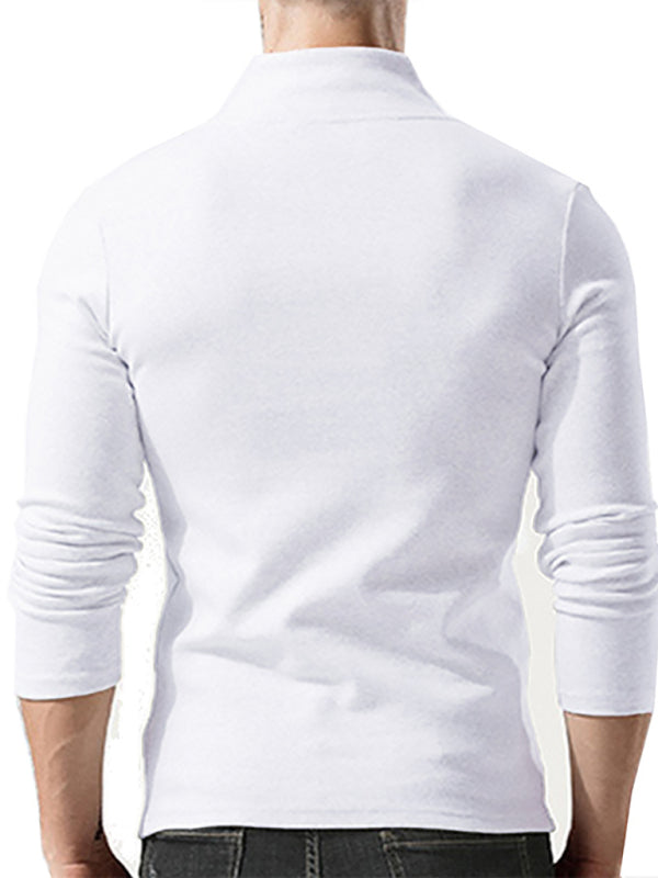 Men's Muscle Fit Long Sleeve T-Shirt – Athletic Gym Workout Tee