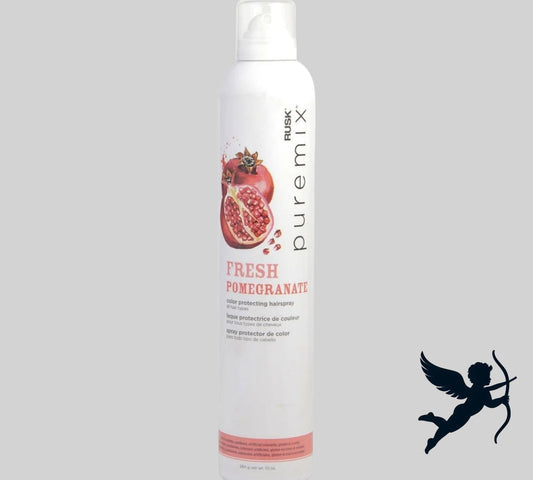 Rusk Puremix Fresh Pomegranate Color Protecting Hairspray 10 oz Hair Spray