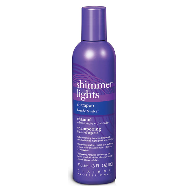 Clairol Professional Cupid Beauty Supplies 8 Fl.Oz Shampoo Shimmer Lights Blonde & Silver Shampoo