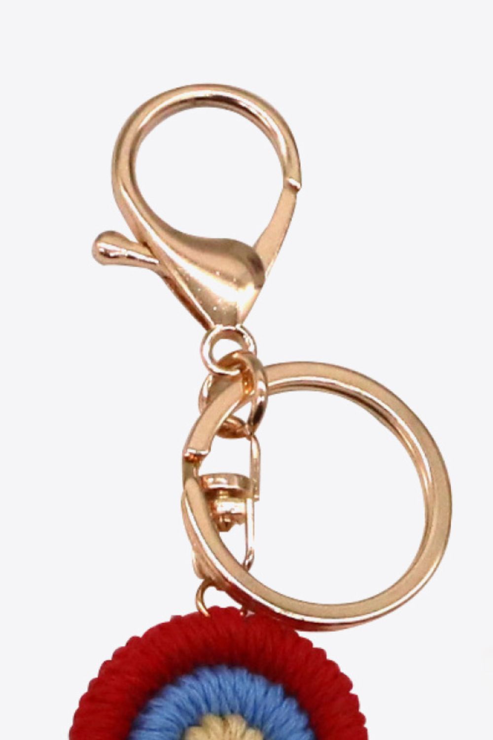 Trendsi Cupid Beauty Supplies Keychains Assorted 4-Pack Rainbow Fringe Keychain