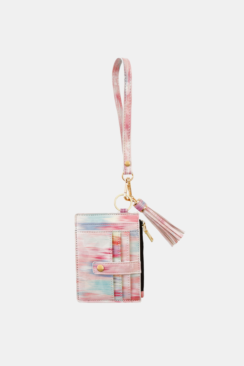 Trendsi Cupid Beauty Supplies Blush Pink / One Size Keychains Printed Tassel Keychain with Wallet