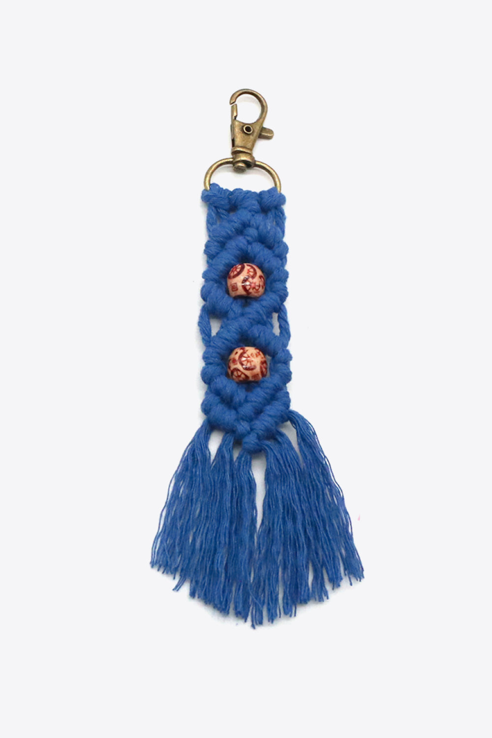 Trendsi Cupid Beauty Supplies Peacock Blue / One Size Keychains Assorted 4-Pack Handmade Macrame Fringe Keychain