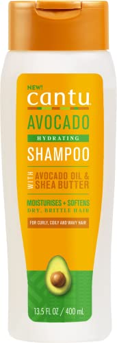 Cantu Cupid Beauty Supplies Cantu Avocado Sulfate Free Shampoo with Avocado Oil Shea Butter, 13.5 Fl Oz
