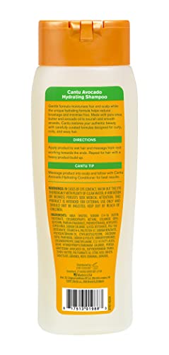 Cantu Cupid Beauty Supplies Cantu Avocado Sulfate Free Shampoo with Avocado Oil Shea Butter, 13.5 Fl Oz