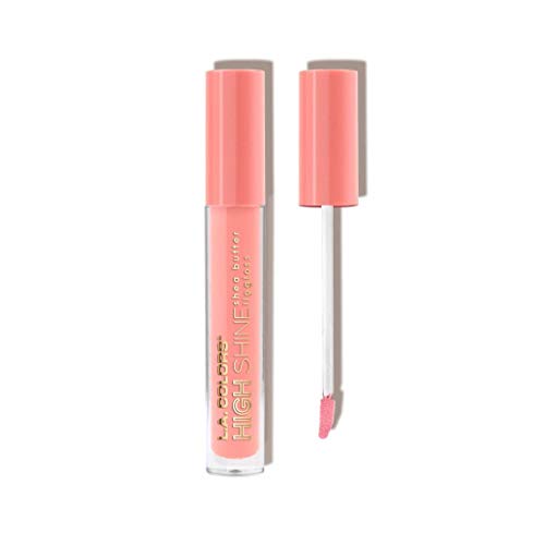 L.A. COLORS Cupid Beauty Supplies L.A. COLORS High Shine Shea Butter Lip Gloss, Baby Cakes, 0.14 Ounce