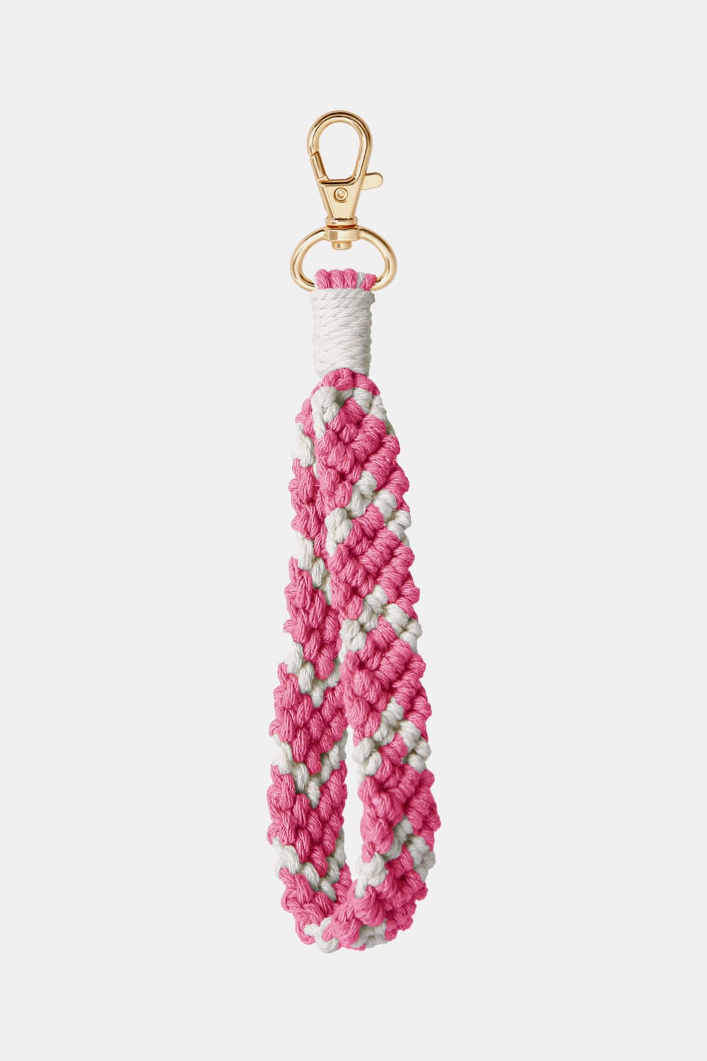 Trendsi Cupid Beauty Supplies Hot Pink / One Size Keychains Macrame Wristlet Key Chain