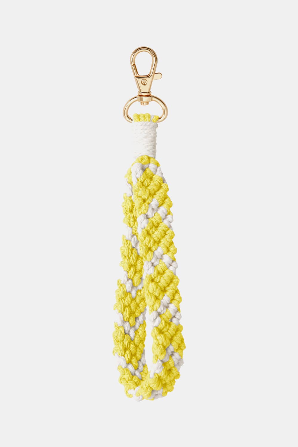 Trendsi Cupid Beauty Supplies Lemon / One Size Keychains Macrame Wristlet Key Chain