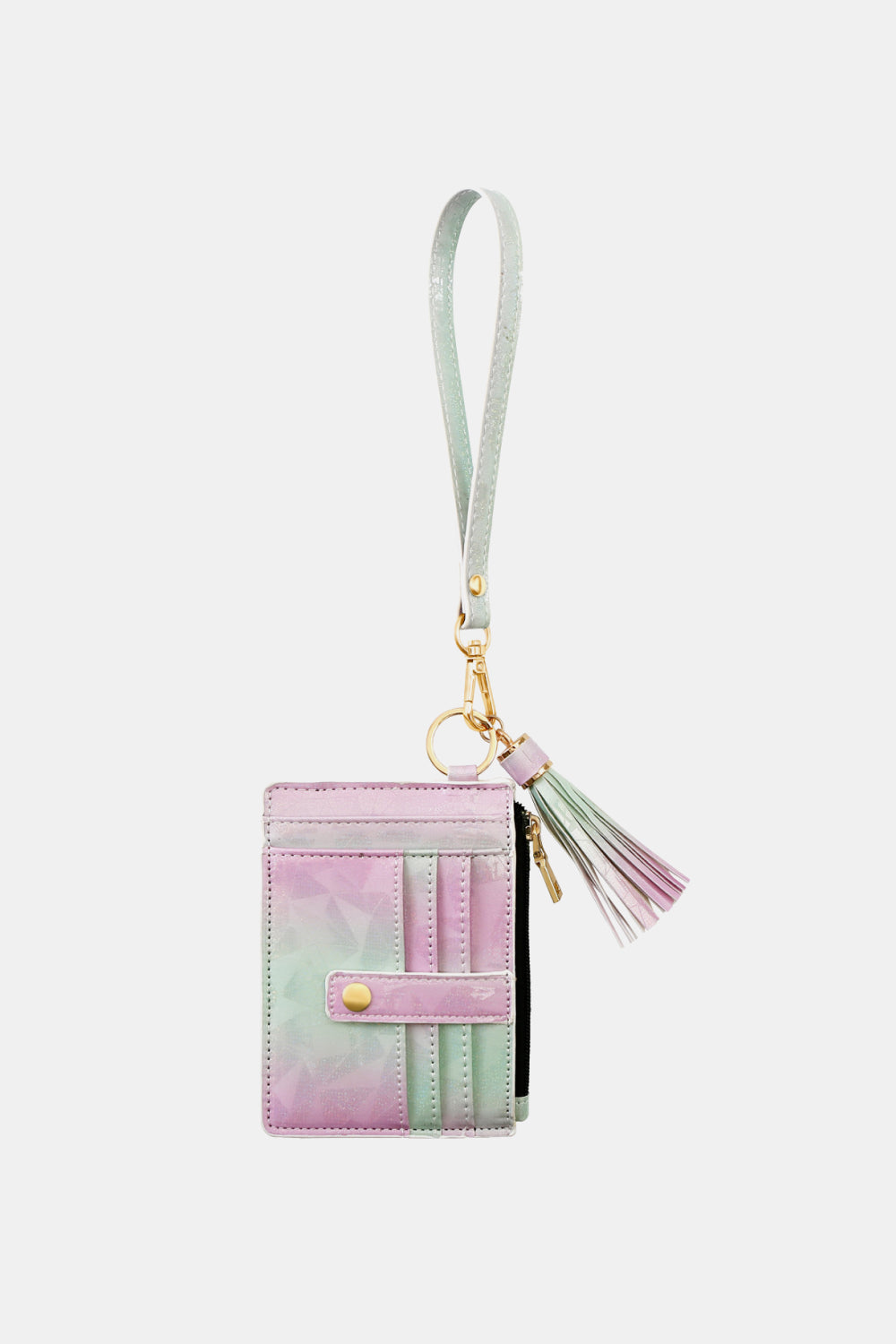 Trendsi Cupid Beauty Supplies Lilac / One Size Keychains Printed Tassel Keychain with Wallet