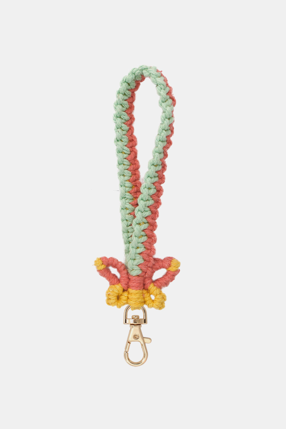 Trendsi Cupid Beauty Supplies Orange / One Size Keychains Butterfly Shape Macrame Key Chain