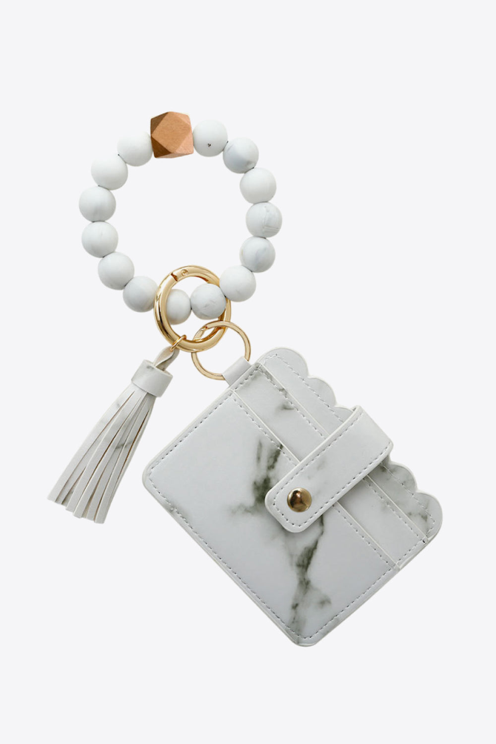 Trendsi Cupid Beauty Supplies White / One Size Keychains 2-Pack Mini Purse Tassel Key Chain
